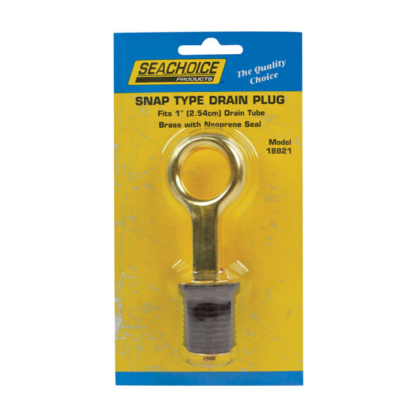 Seachoice PLUG DRAIN SNAP LOCK 1"" 18821